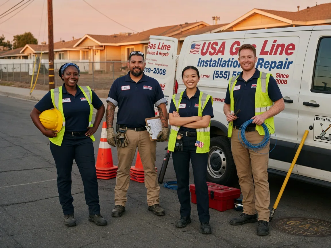 Gas Line Installation company in Pierz, MN